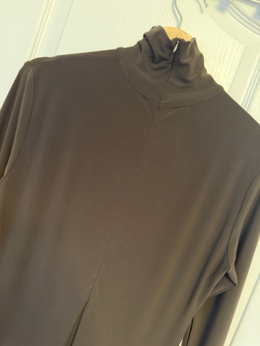 Norma Kamali Fishtail Gown in Chocolate - Picture 9 of 10